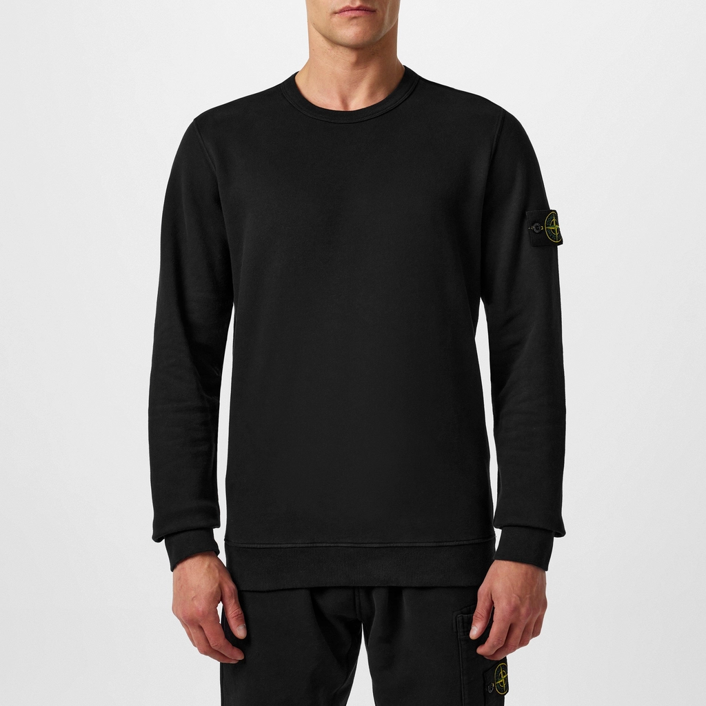 Stone Island Crewneck Sweater - Nero V0029